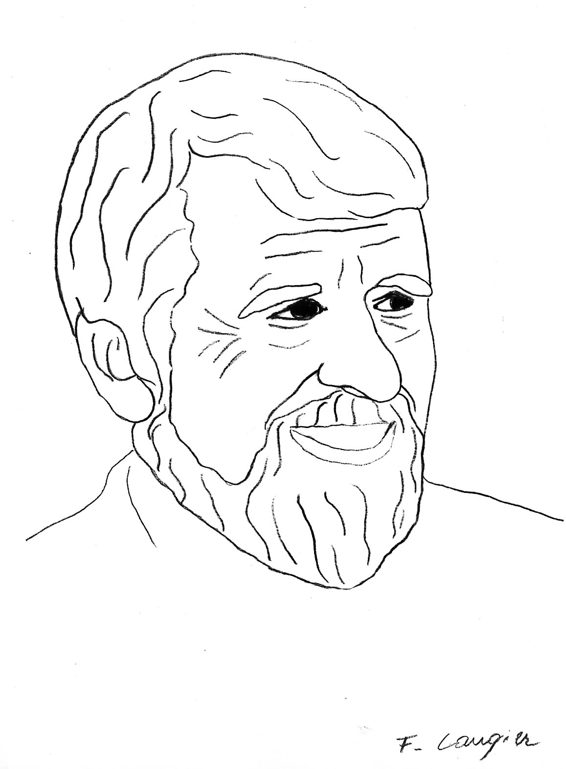 Portrait de Maurice Poyet, fondateur de la méthode.